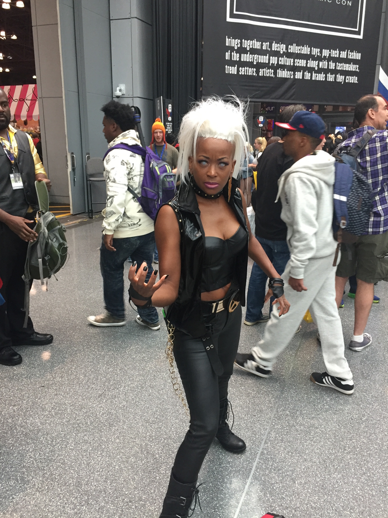 Powers or no powers, Storm’s gonna kick your ass.